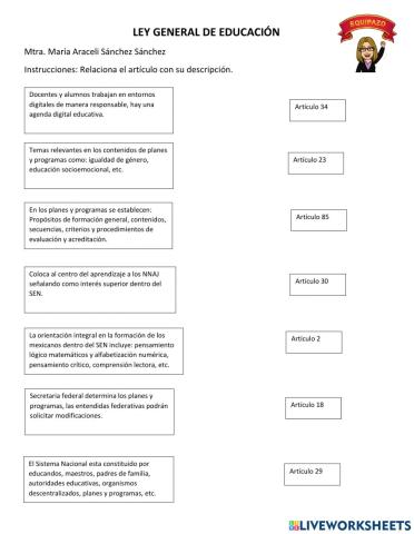 Ley general de educación