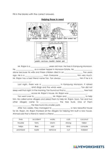 Helping Those In Need