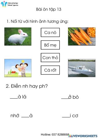 TV-Bài ôn tập 13