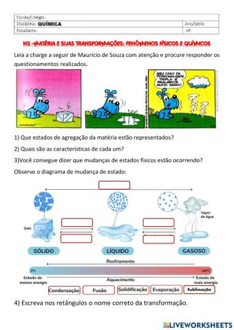 Estados de agregação da matéria