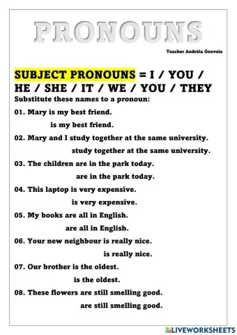 Pronouns