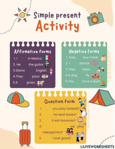 Simple Present Activity