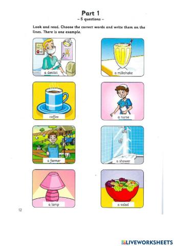 Movers. Test 1. R-W part 1