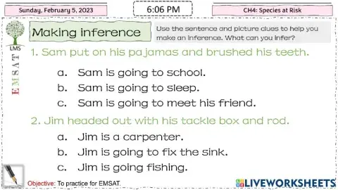 Making Inferences