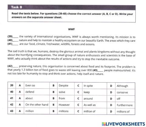Use of English Extra 2-7
