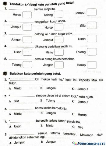 Kata perintah tahun 2