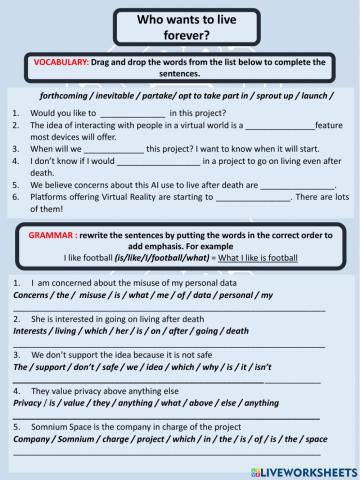 Using AI to live after death