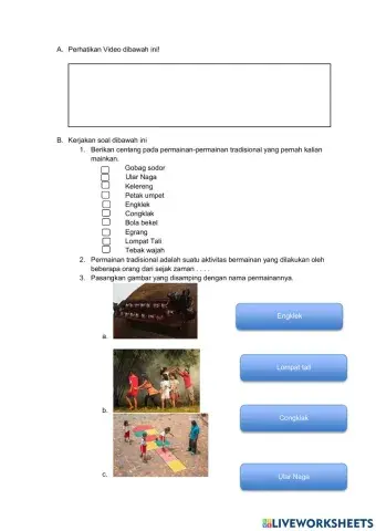 Permainan Tradisional