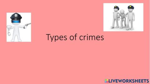 Types of crime