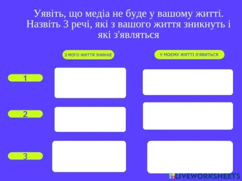 Медіа в моєму житті