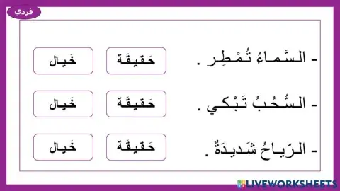 حقيقة و خيال