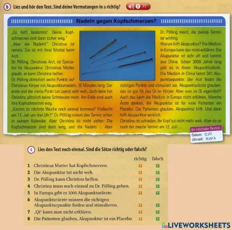 Ideen L10 Akupunktur