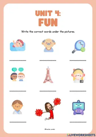 3º unit 4: fun