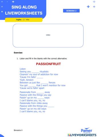 SALW-SEM2-2.° año-ING-II BIM