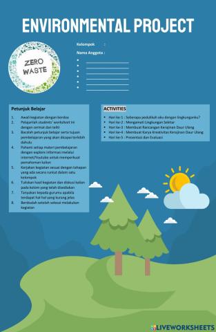 Environmental project