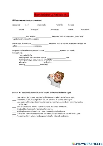 Humanized Landscapes