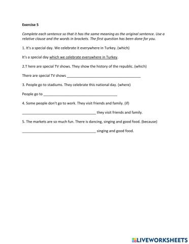 IE2, Unit 8, Speaking, Exercise 5