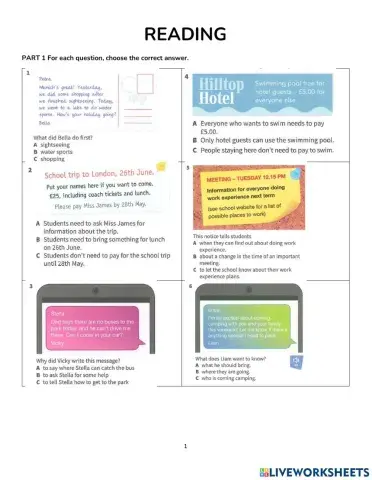Prepare 2 - Mock test