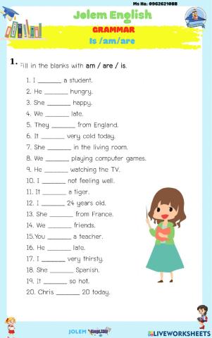 Is-am-are