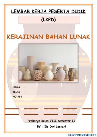 Kerajinan Bahan Lunak