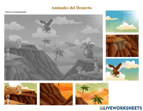Animales del desierto