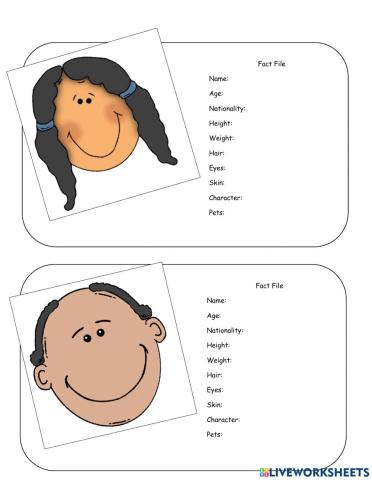 Interview - What do you look like?