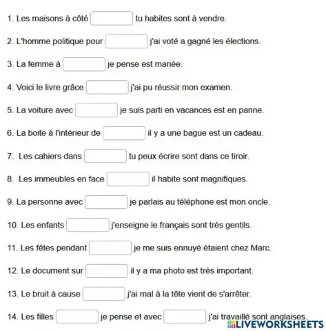 Pronoms interrogatifs