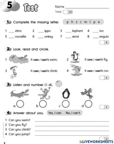 Test 5 (Smart Junior 2)