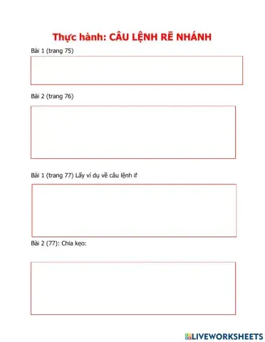 Bài thực hành 7 tin 10