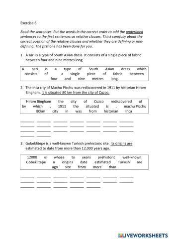 IE3, Unit 8, Grammar and Vocabulary, Exercise 6