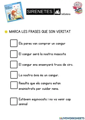 Sirenetes-avui ve un cangur