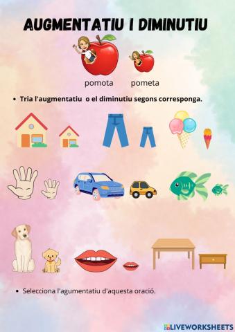 Augmentatiu i diminutiu