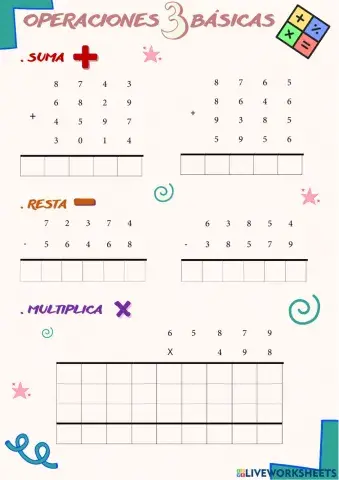 Operaciones básicas 3
