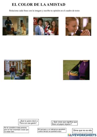 El color de la amistad