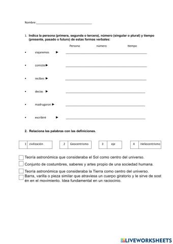 Lengua Unidad indagación 4