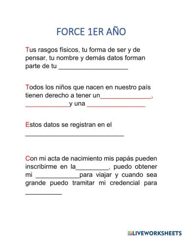 Force 2do parcial