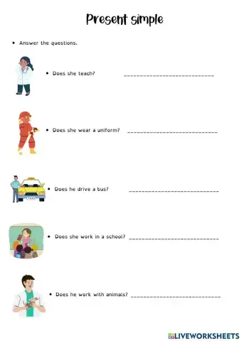 Present simple (questions)