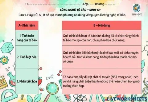 Công nghệ tế bào