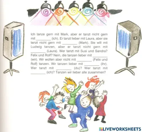 Personalpronomen Dativ