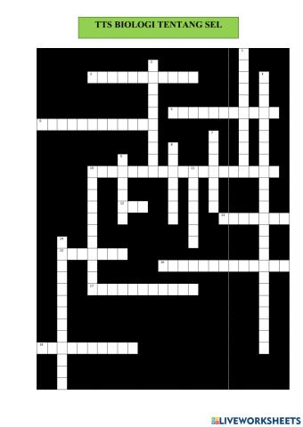 Tts biologi tentang sel