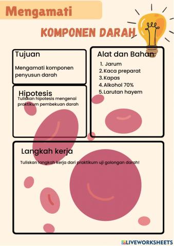 Praktikum komponen darah