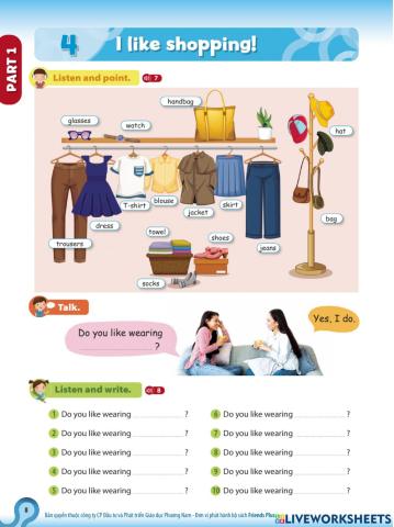 Clothes and Family (G3-Ms.Huong)