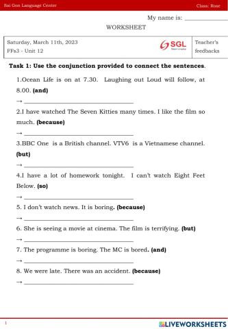 Rose FFs3 Unit12 12.03