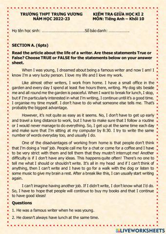 E10 - tv - mid term test 2 - 22-23