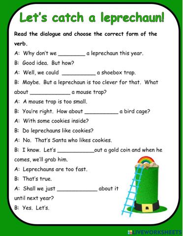 Let's Catch a Leprechaun - Suggestions