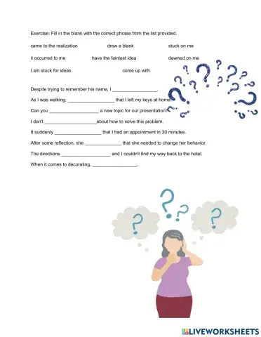 Forgeting-remembering phrases (advanced keynote 5)