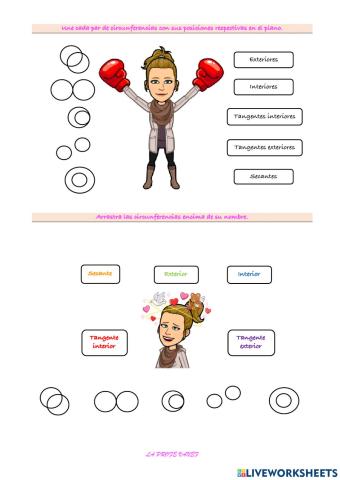 Rectas, circunferencias, ángulos y planos cartesianos