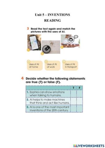 Global Success 10 - Unit 5 - Reading