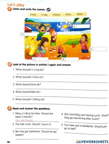 Smart J 4 Module 7 Let's play