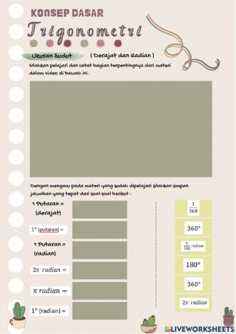 Perbandingan Trigonometri Part 1